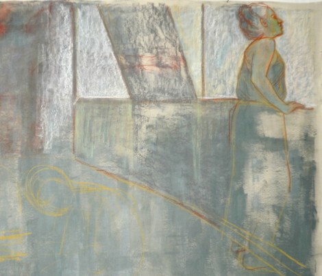 Dido surveying Cardiff